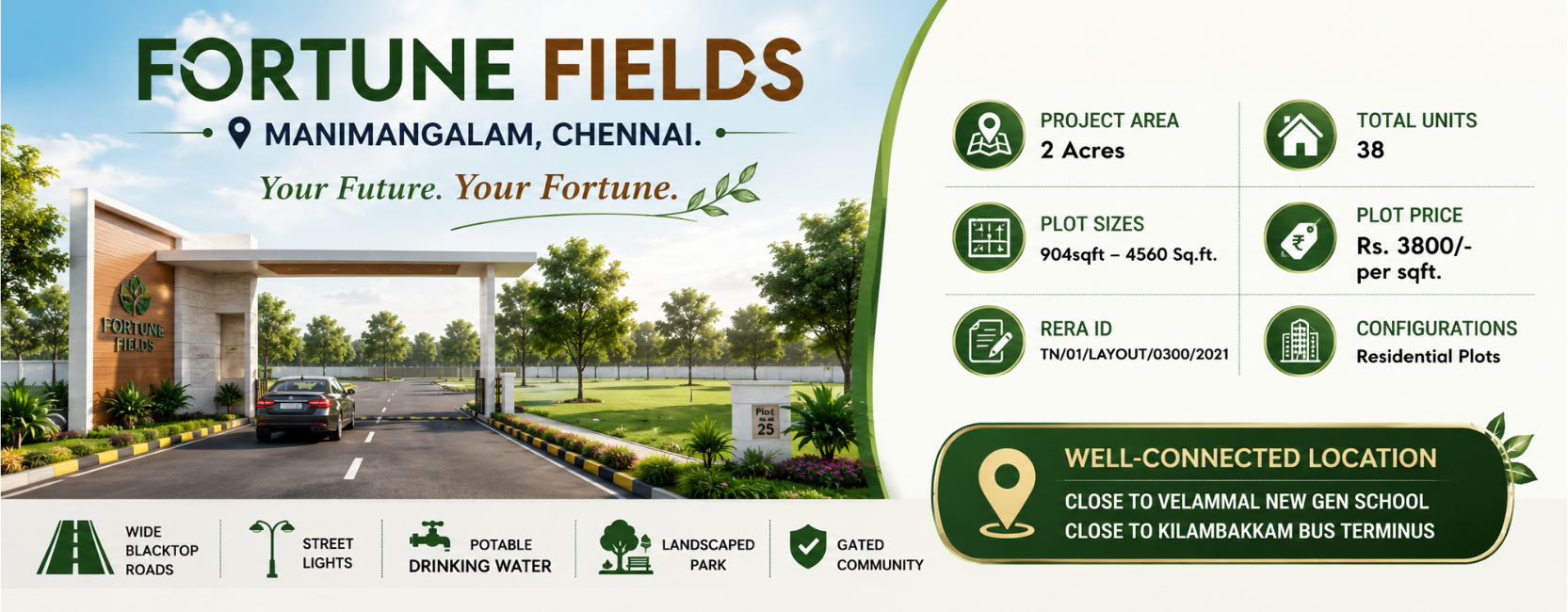 Plot Promoters in Mannivakkam