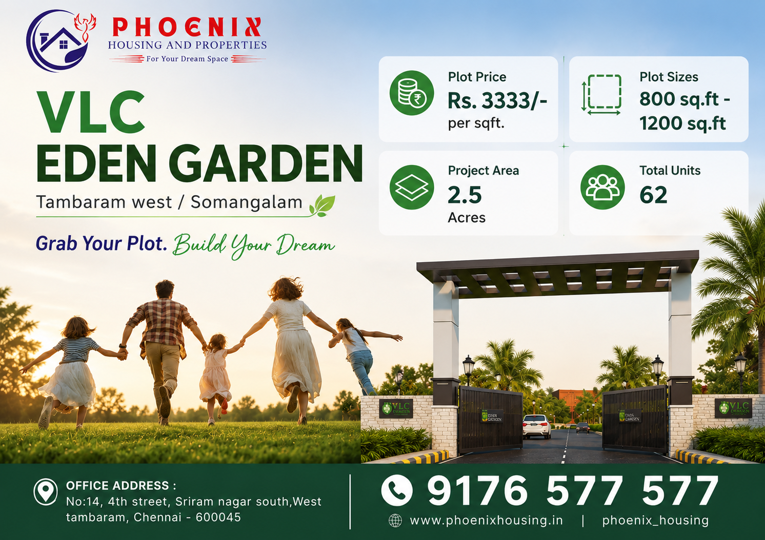 Plot Promoters in Mannivakkam