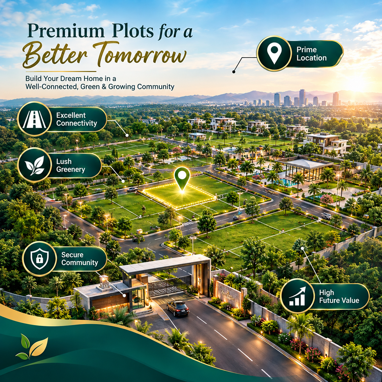 Plot Developers in Mudichur